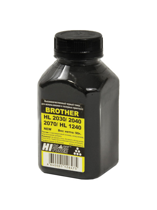 Тонер HI-BLACK для BROTHER HL-1240/2030/2040/2070, фасовка 90 г, 9802115
