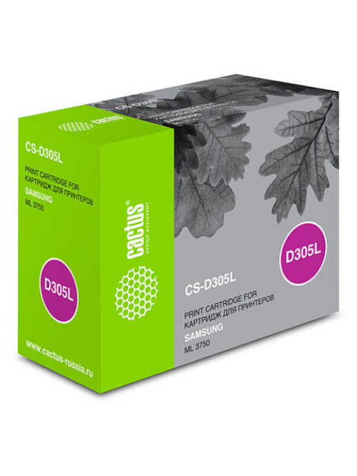 Картридж лазерный CACTUS (CS-D305L) для SAMSUNG ML-3750ND, ресурс 15000 стр.