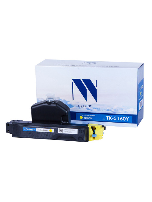 Тонер-картридж NV PRINT (NV-TK-5160Y) для KYOCERA ECOSYS P7040cdn, желтый, ресурс 12000 стр.