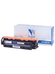 Картридж лазерный NV PRINT (NV-CF382A) для HP LJ M476dn/M476dw/M476nw, желтый, ресурс 2700 страниц