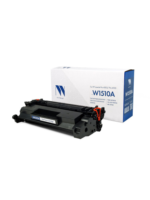 Картридж лазерный NV PRINT (NV-W1510A) для HP LaserJet Pro 4003/Pro 4103, ресурс 3050 страниц