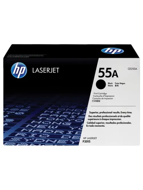 Картридж лазерный HP (CE255A) LaserJet P3015d/P3015dn/P3015x, №55А, оригинальный, ресурс 6000 страниц
