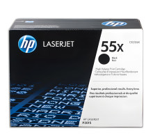 Картридж лазерный HP (CE255X) LaserJet P3015d/P3015dn/P3015x, №55X, оригинальный, ресурс 12500 страниц