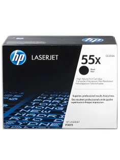 Картридж лазерный HP (CE255X) LaserJet P3015d/P3015dn/P3015x, №55X, оригинальный, ресурс 12500 страниц