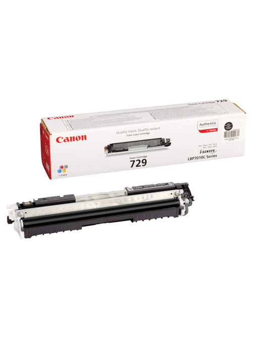 Картридж лазерный CANON (729BK) LBP7010C/7018C, черный, ресурс 1200 страниц, оригинальный, 4370b002