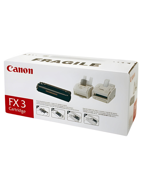 Картридж лазерный CANON (FX-3) L250/260i/300, MultiPASS L60/90, черный, оригинальный, ресурс 2700 стр., 1557А003