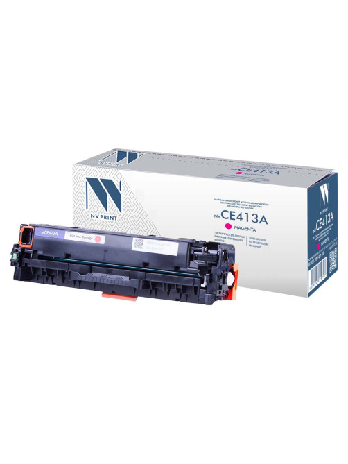 Картридж лазерный NV PRINT (NV-CE413A) для HP LJ M351a/375nw/451dn/475dn, пурпур, ресурс 2600 страниц