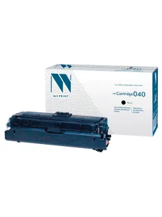 Картридж лазерный NV PRINT (NV-040BK) для Canon i-SENSYS LBP 710Cx/712Cx, черный, ресурс 6300 страниц, NV-040Bk