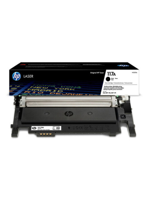 Картридж лазерный HP (W2070A) для HP Color Laser 150a/nw178nw/fnw, №117A, оригинальный, черный, ресурс 1000 страниц