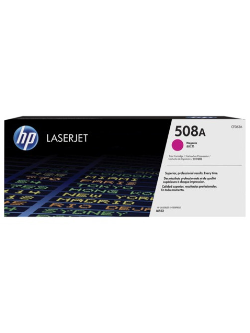 Картридж лазерный HP (CF363A) LaserJet Pro M552/M553, №508A, пурпурный, оригинальный, ресурс 5000 страниц