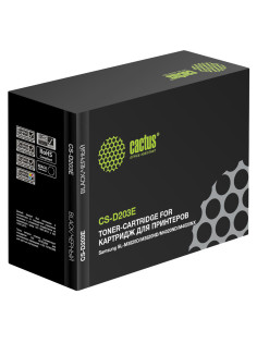 Картридж лазерный CACTUS (CS-D203E) для SAMSUNG ProXpress M3820/4020/3870/4070, ресурс 10000 стр.