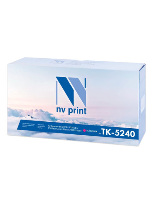 Тонер-картридж NV PRINT (NV-TK-5240M) для KYOCERA ECOSYS P5026cdn/w/M5526cdn, пурпурный, ресурс 3000 стр.