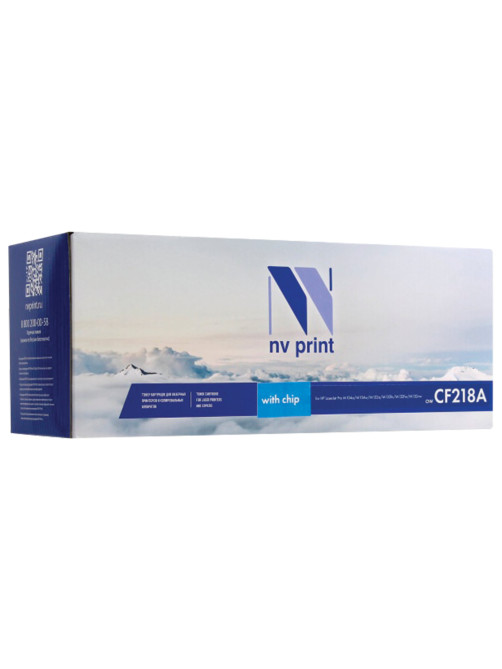 Картридж лазерный NV PRINT (NV-CF218A) для HP LaserJet Pro M132a/132fn/M104a/104w, ресурс 1400 стр.