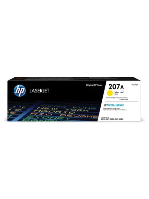 Картридж лазерный HP (W2212A) Color LJ M282/M283/M255, №207A, желтый, оригинальный, ресурс 1250 страниц