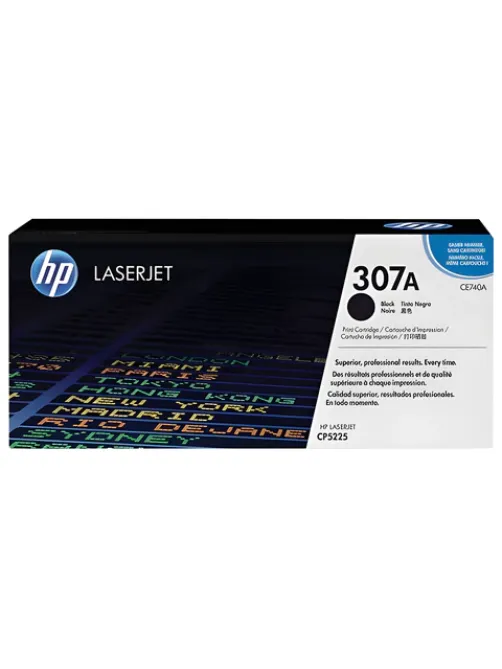 Картридж лазерный HP (CE740A) LaserJet CP5225/5225N, №307A, черный, оригинальный, ресурс 7000 страниц