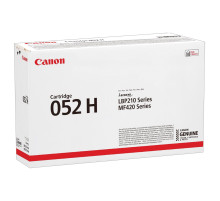 Картридж лазерный CANON (052H) MF421dw / MF426dw / MF428x / MF429x, ресурс 9200 страниц, оригинальный, 2200C002