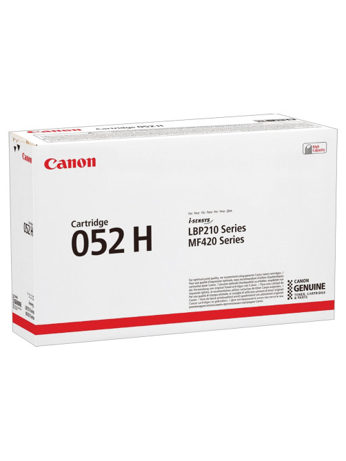 Картридж лазерный CANON (052H) MF421dw / MF426dw / MF428x / MF429x, ресурс 9200 страниц, оригинальный, 2200C002