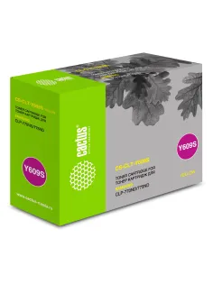 Картридж лазерный CACTUS (CS-CLT-Y609S) для SAMSUNG CLP-770/770ND/775/775ND, желтый, ресурс 7000 стр.