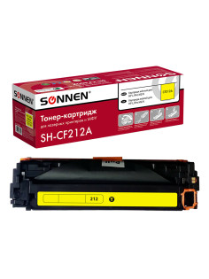 Картридж лазерный SONNEN (SH-CF212A) для HP LJ Pro M276 ВЫСШЕЕ КАЧЕСТВО, желтый, 1800 страниц, 363960