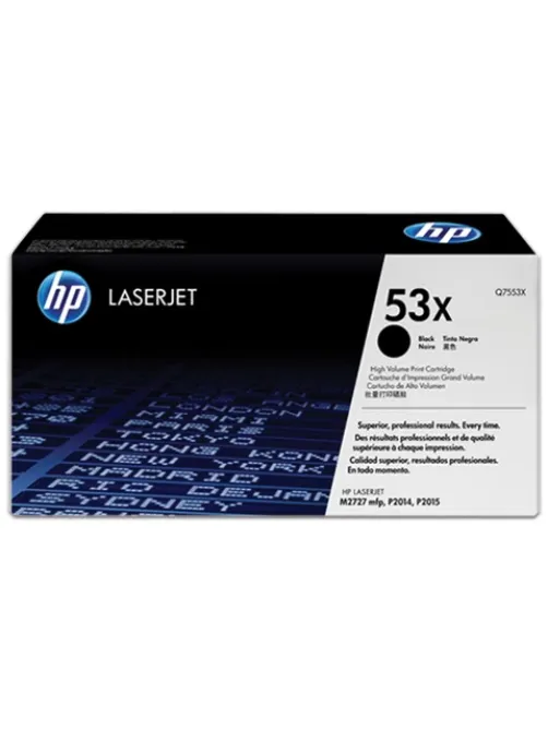 Картридж лазерный HP (Q7553X) LaserJet 2015/2015n/2014, №53X, оригинальный, ресурс 7000 страниц
