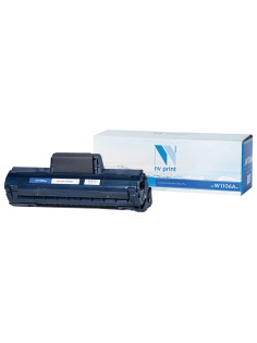 Картридж лазерный NV PRINT (NV-W1106A) для HP 107a/107w/135a/135w/137fnw, ресурс 1000 страниц