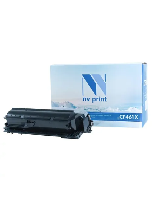 Картридж лазерный NV PRINT (NV-CF461X) HP Color Laser Jet M652/M653, голубой, ресурс 22000 страниц, NV-CF461XC