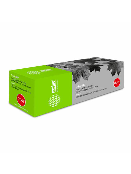 Картридж лазерный CACTUS (CS-C047) для Canon LBP112/LBP113W, ресурс 1600 страниц
