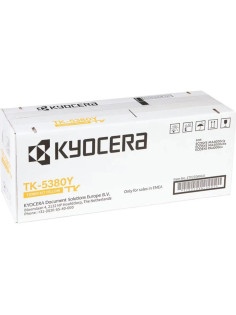 Тонер-картридж KYOCERA (TK-5380Y) ECOSYS PA4000cx/MA4000cix/MA4000cifx, желтый, ресурс 10000 страниц, оригинальный, 1T02Z0ANL0