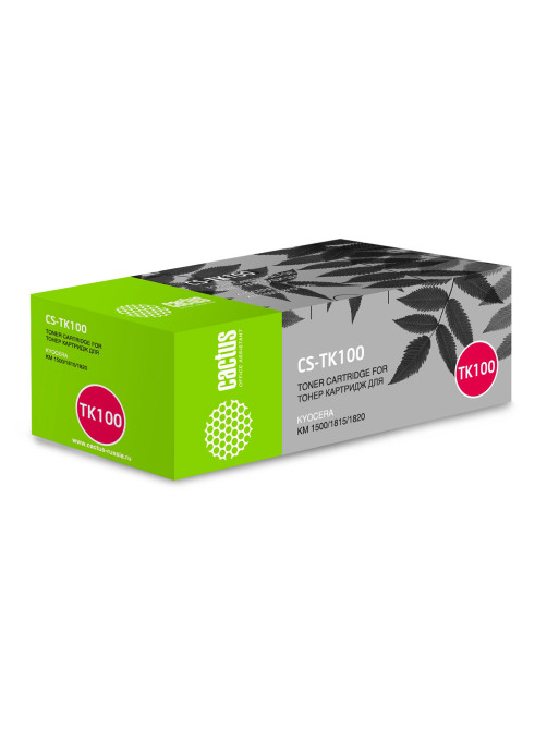 Тонер-картридж CACTUS (CS-TK100) для KYOCERA KM1500, ресурс 6000 стр.