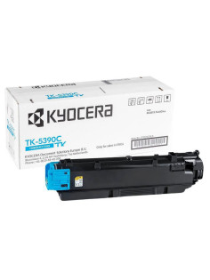 Тонер-картридж KYOCERA (TK-5390C) ECOSYS PA4500cx, голубой, ресурс 13000 страниц, оригинальный, 1T02Z1CNL0
