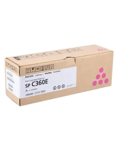 Тонер-картридж лазерный RICOH (SP C360E) SP C360/C361, пурпурный, оригинальный, ресурс 1500 стр., 408191