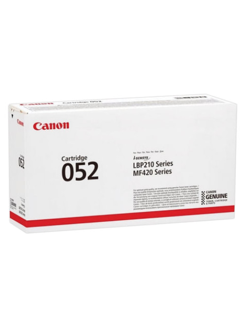 Картридж лазерный CANON (052) I-SENSYS MF421/426/428/429/LBP212/214/215, черный, ресурс 3100 стр., оригинальный, 2199C002