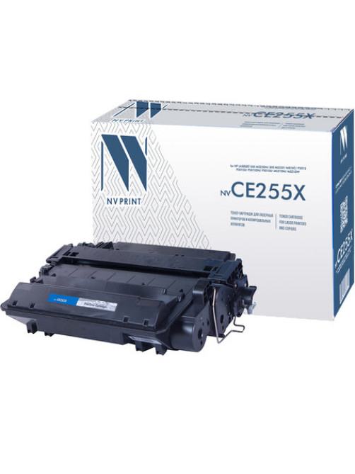Картридж лазерный NV PRINT (NV-CE255X) для HP LaserJet P3015d/P3015dn/P3015x, ресурс 12500 стр.