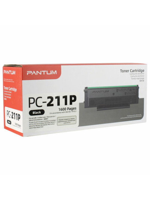 Картридж лазерный PANTUM (PC-211P) P2200/P2207/P2507/P2500/M6500/M6607, ресурс 1600 стр., оригинальный (PC-211EV)