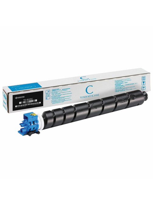 Тонер-картридж KYOCERA (TK-8335C) TASKalfa 3252ci /3253ci, голубой, оригинальный, ресурс 15000 страниц, 1T02RLCNL1