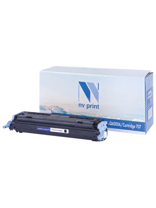 Картридж лазерный NV PRINT (NV-Q6000A) для HP ColorLaserJet CM1015/2600, черный, ресурс 2500 стр.