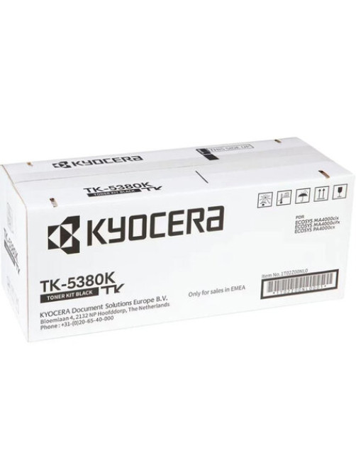 Тонер-картридж KYOCERA (TK-5380K) ECOSYS PA4000cx/MA4000cix/MA4000cifx, черный, ресурс 13000 страниц, оригинальный, 1T02Z00NL0
