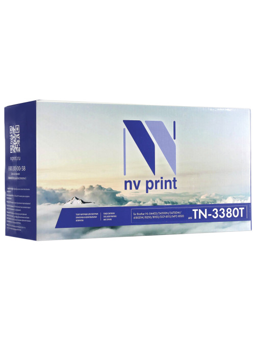 Картридж лазерный NV PRINT (NV-TN3380) для BROTHER HL-5440D/5450DN/5470DW, ресурс 8000 страниц