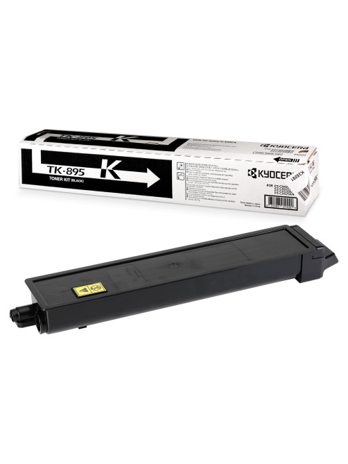 Тонер-картридж KYOCERA (TK-895K) FS-C8020MFP/C8025MFP/C8520MFP/C8525MFP, черный, оригинальный, ресурс 12000 страниц, 1T02K00NL0
