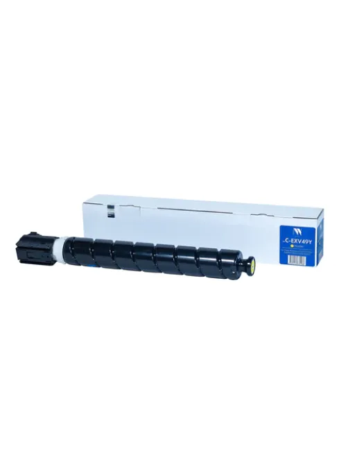 Тонер NV PRINT (NV-CEXV49Y) для CANON iR C3320/3325i/3330i/3530i, желтый, ресурс 19000 страниц