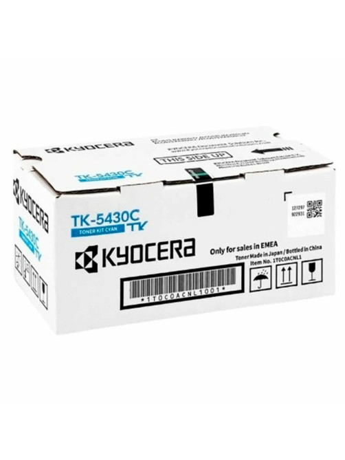 Тонер-картридж KYOCERA (TK-5430C) ECOSYS PA2100cx/MA2100cfx и другие, голубой, оригинальный, ресурс 1250 страниц, 1T0C0ACNL1