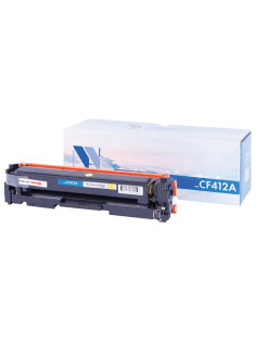 Картридж лазерный NV PRINT (NV-CF412A) для HP M377dw/M452nw/M477fdn/M477fdw, желтый, ресурс 2300 страниц