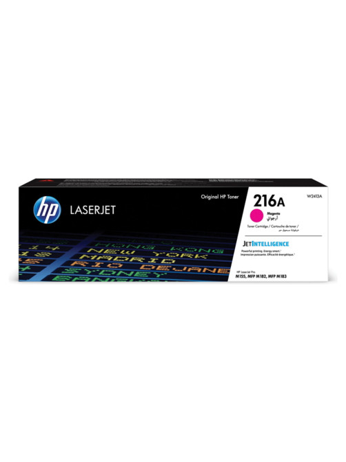 Картридж лазерный HP (W2413A) Color LaserJet M182n/M183fw, №216A, пурпурный, оригинальный, ресурс 850 страниц