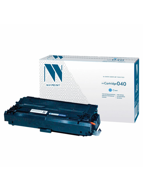 Картридж лазерный NV PRINT (NV-040C) для Canon i-SENSYS LBP 710Cx/712Cx, голубой, ресурс 5400 страниц