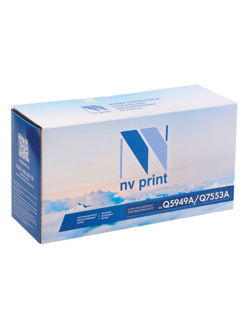 Картридж лазерный NV PRINT (NV-Q5949A/Q7553A) для HP LJ 1160/1320/3390/2014/2015, ресурс 3000 стр.