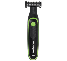 Триммер для бороды POLARIS PHC 0303RB, 3 насадки, длина 0.2-5 мм, беспроводной, черный, 45802