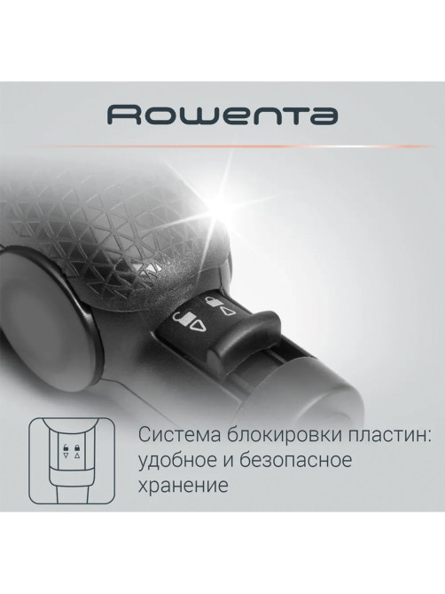 Выпрямитель для волос ROWENTA SF6220D0, 5 режимов нагрева, 130-230 °С, керамика, черный, 1830005680