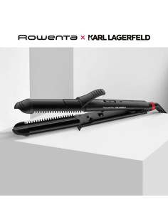 Мультистайлер для волос 3 в 1 ROWENTA Karl Lagerfeld CF451LF0, выпрямление/завивка, 170-200 °C, черный, 1830008551