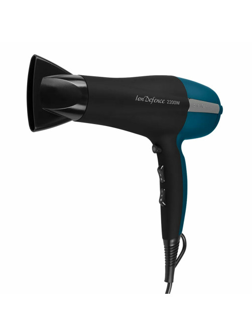 Фен POLARIS PHD 2245Ti, 2200 Вт, 2 скорости, 3 температурных режима, ионизация, морская волна, 07862