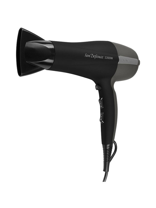 Фен POLARIS PHD 2245Ti, 2200 Вт, 2 скорости, 3 температурных режима, ионизация, серый, 63851